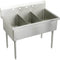 Elkay SS83722 SS TRIPLE COMPT SCULLERY SINK