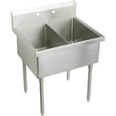 Elkay WNSF82300 WNSF TWO COMPT SCULLERY SINK