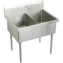 Elkay WNSF82420 WNSF TWO COMPT SCULLERY SINK