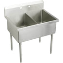 Elkay WNSF8242R0 WNSF TWO COMPT SCULLERY SINK