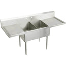 Elkay WNSF8248LR0 WNSF TWO COMPT SCULLERY SINK