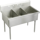Elkay WNSF83452 WNSF THREE COMPT SCULLERY SINK
