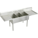 Elkay WNSF8354LR2 WNSF THREE COMPT SCULLERY SINK