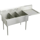 Elkay WNSF8354R2 WNSF THREE COMPT SCULLERY SINK