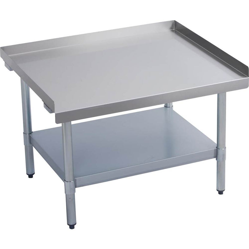 Elkay SES30S24-STSX Standard Equiptment Stand, Stainless Steel Under Shelf, 2" Backsplash, 24 (L) X 30 (W) X 26 (H) Over All