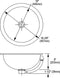 Elkay ELUH16LV-CU 18 Gauge CuVerro antimicrobial copper 18.375' x 18.375' x 8' Single Bowl Undermount Bathroom Sink