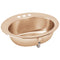 Elkay LLVR19161-CU 18 Gauge CuVerro antimicrobial copper 19.625' x 16.6875' x 6' Single Bowl Top Mount Bathroom Sink