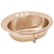Elkay LLVR1916CS3-CU 18 Gauge CuVerro antimicrobial copper 19.625' x 16.6875' x 6' Single Bowl Top Mount Bathroom Sink
