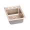 Elkay LRAD172250MR2-CU 18 Gauge CuVerro antimicrobial copper 17' x 22' x 5' Single Bowl Top Mount Sink