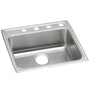 Elkay LRAD2222552-CU 18 Gauge CuVerro antimicrobial copper 22' x 22' x 5.5' Single Bowl Top Mount Sink