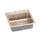 Elkay LRAD2222651-CU 18 Gauge CuVerro antimicrobial copper 22' x 22' x 6.5' Single Bowl Top Mount Sink