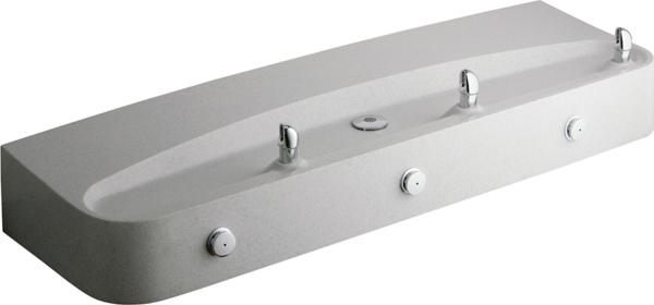 Elkay EDFPVR320RC TRIPLE STATION COMPOSITE FTN