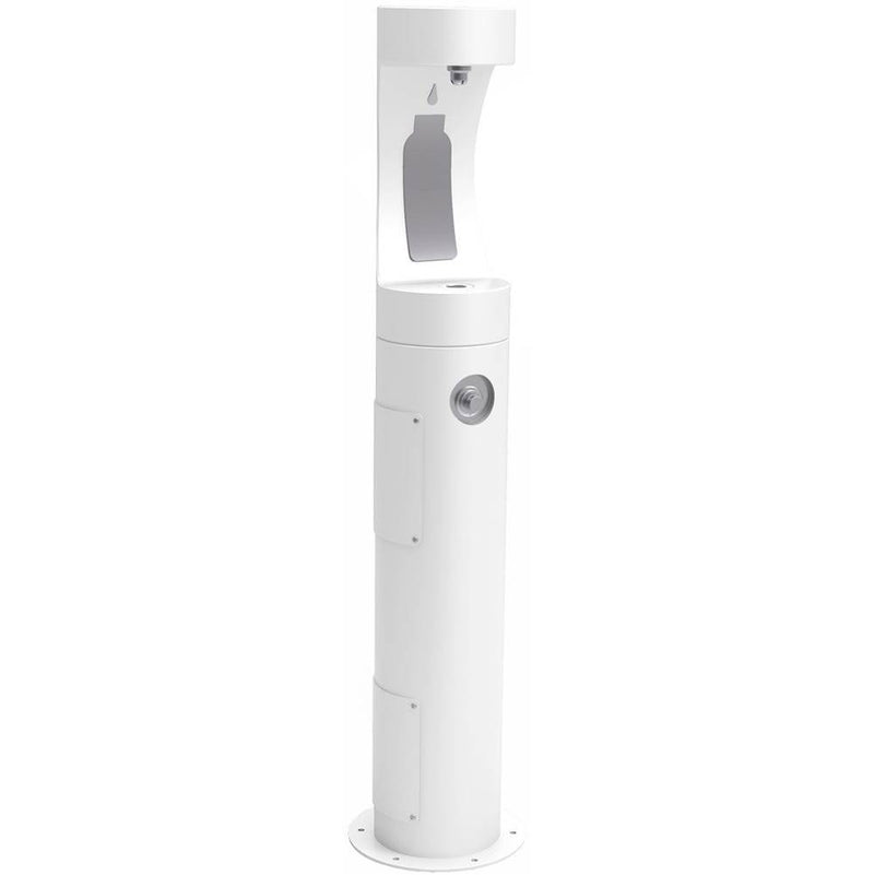 Elkay LK4400BFFRKWHT PEDESTAL BOTTLE FILLER, FR, WHT