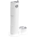 Elkay LK4400DBWHT PEDESTAL FTN & DOG BOWL, WHT
