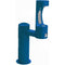 Elkay LK4410BFBLU PEDESTAL BOTTLE FILLER, ADA , BLU