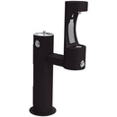 Elkay LK4420BF1LBLK BI-LEVEL PEDESTAL FTN W/LOWER BF, ADA , BLK