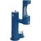 Elkay LK4420BF1LDBBLU BI-LEVEL PEDESTAL FTN W/LOWER BF & DOG BOWL, ADA , BLU