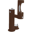 Elkay LK4420BF1LDBBRN BI-LEVEL PEDESTAL FTN W/LOWER BF & DOG BOWL, ADA , BRN