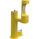 Elkay LK4420BF1LDBFRKYLW BI-LEVEL PEDESTAL FTN W/LOWER BF & DOG BOWL, ADA, FR, YLW