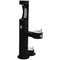 Elkay LK4420BF1UDBBLK BI-LEVEL PEDESTAL FTN W/UPPER BF & DOG BOWL, ADA , BLK