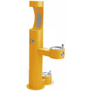 Elkay LK4420BF1UDBFRKYLW BI-LEVEL PEDESTAL FTN W/UPPER BF & DOG BOWL, ADA, FR, YLW