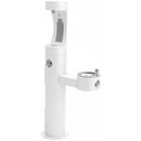Elkay LK4420BF1UFRKWHT BI-LEVEL PEDESTAL FTN W/UPPER BF, ADA , WHT