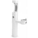Elkay LK4420BF1UWHT BI-LEVEL PEDESTAL FTN W/LOWER BF, ADA , WHT