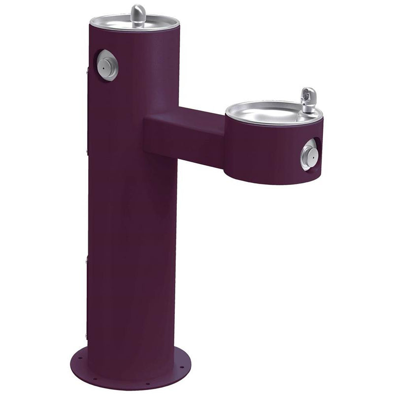Elkay LK4420PUR BI-LEVEL PEDESTAL FTN, ADA, PUR