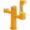 Elkay LK4430BF1LFRKYLW TRI-LEVEL PEDESTAL FTN W/LOWER BOTTLE FILLER, ADA, FR, YLW