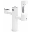 Elkay LK4430BF1LWHT TRI-LEVEL PEDESTAL FTN W/LOWER BOTTLE FILLER, ADA, WHT
