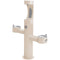 Elkay LK4430BF1UBGE TRI-LEVEL PEDESTAL FTN W/UPPER BOTTLE FILLER, ADA , BGE