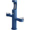 Elkay LK4430BF1UBLU TRI-LEVEL PEDESTAL FTN W/UPPER BOTTLE FILLER, ADA , BLU