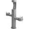 Elkay LK4430BF1UGRY TRI-LEVEL PEDESTAL FTN W/UPPER BOTTLE FILLER, ADA , GRY