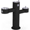 Elkay LK4430FRKBLK BARFREE TRIPLE STATION FTN, FR, BLK