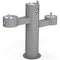 Elkay LK4430FRKGRY BARFREE TRIPLE STATION FTN, FR, GRY