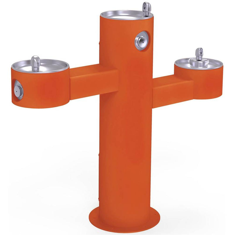 Elkay LK4430FRKORN BARFREE TRIPLE STATION FTN, FR, ORN