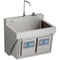 Elkay EWSF13026KWSC MANUAL SINGLE STATION SCRUB SINK W/ KNEE ACTIVATED SOAP/WATER