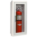 JL Industries Ambassador Series Steel Cabinet, Semi-Recessed (3"), 24"H x 10 1/2"W x 6"D - 1017F10JL