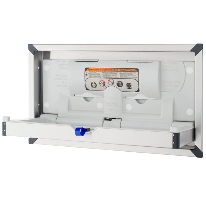 Foundations Recessed Stainless Changing Station Horizontal , Stainless Steel - 100SSC-R