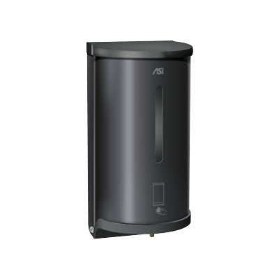 ASI 0362-41 Matte Black Soap Dispenser, Automatic