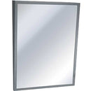 ASI 0535-1830 (18 x 30) Fixed Angle Tilted Mirror, 18" Wide X 30" High