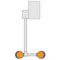 Guardian G1778LH-R Eye/Face Wash, Wall Mounted Swing-Down