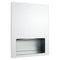 ASI 6457-00 Piatto Recessed Paper Towel Dispenser, White Phenolic Door