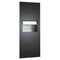 ASI 64696A-41 Piatto Recessed Automatic Roll Paper Towel Dispenser (Battery Operated), Black Phenolic Door, 16-1/16" x 41-1/4" x 9-11/16"