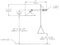 Haws 8133H Horizontal Mount Drench Shower w/ Stainless Steel Shower Head