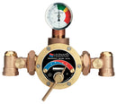 Leonard LF Multiple Drench or Combination Emergency Shower Thermostatic Mixing Valve, 40 GPM -TM-5100-LF