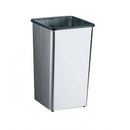 Bradley 377-363700 Commercial Bathroom Free Standing Steel Trash Can