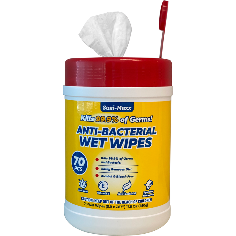 Sanitizing Wipe Kit w/ Germisept, Sani Maxx, Sani Professional Wipes and KN95 Masks
